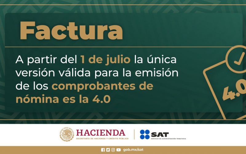 SAT informa sobre la facturación 4.0