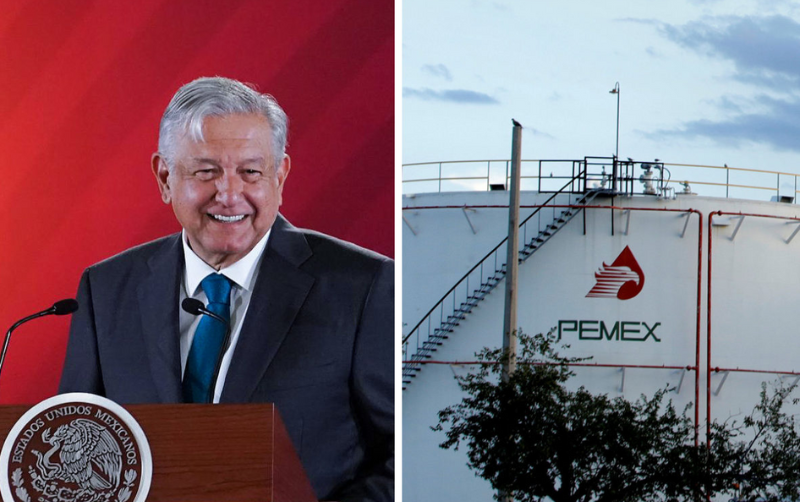 AMLO defiende su estrategia para rescatar a Pemex