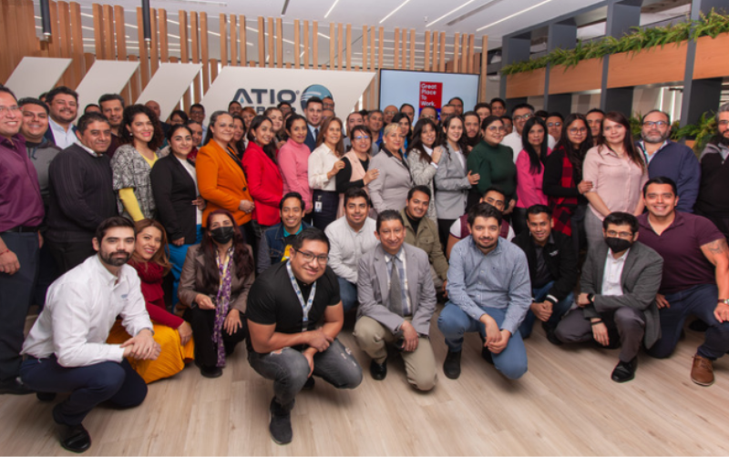 ATIO Group recibe certificación GREAT PLACE TO WORK por segunda vez