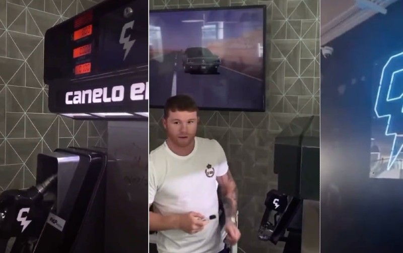 Canelo Álvarez presentó su gasolinera y entrará con 100 en México