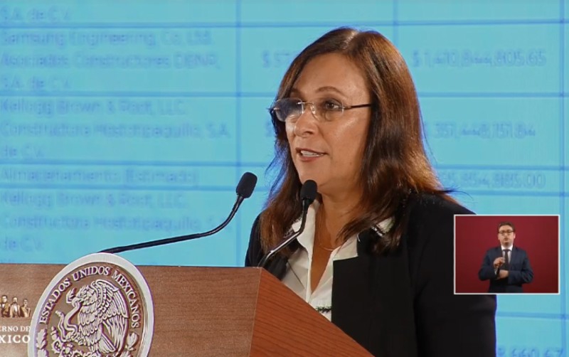 Construcción de la refinería de Dos Bocas iniciará el 1 de agosto: Nahle
