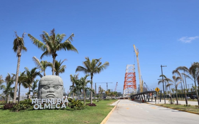 Encargan suministro de gas para Dos Bocas ¡A empresa constructora!