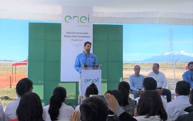 Enel arranca construcción del parque solar Magdalena II