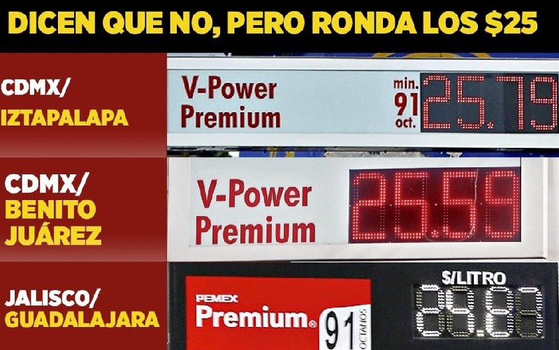 Impactan petroprecios a gasolinas en el País