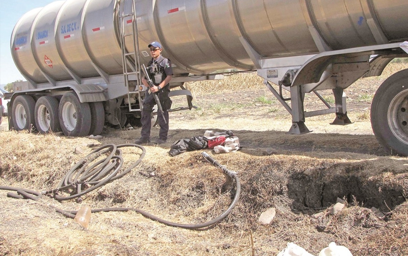 Inicia el encoframiento de ductos de Pemex en Hidalgo para evitar robo de combustible