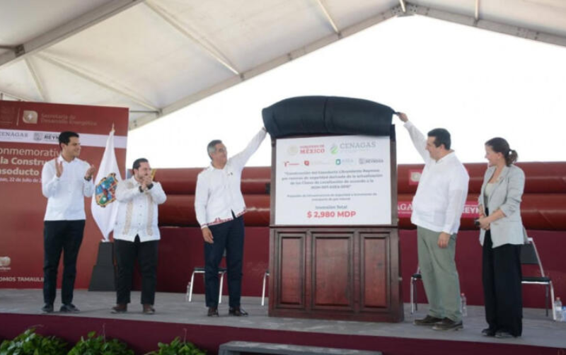 Invierten 3 mil mdp para la construcción de nuevo gasoducto en Reynosa