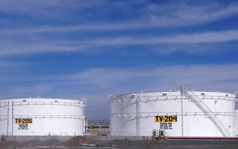 Marathon almacenará 2 millones de barriles de combustibles