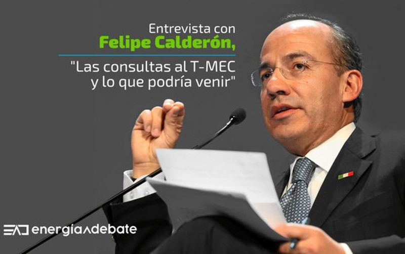 México no será autosuficiente en materia energética, dice Felipe Calderón