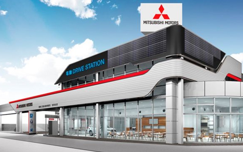 Mitsubishi Hyper Energy Station: Inaugurada como la gasolinera del futuro