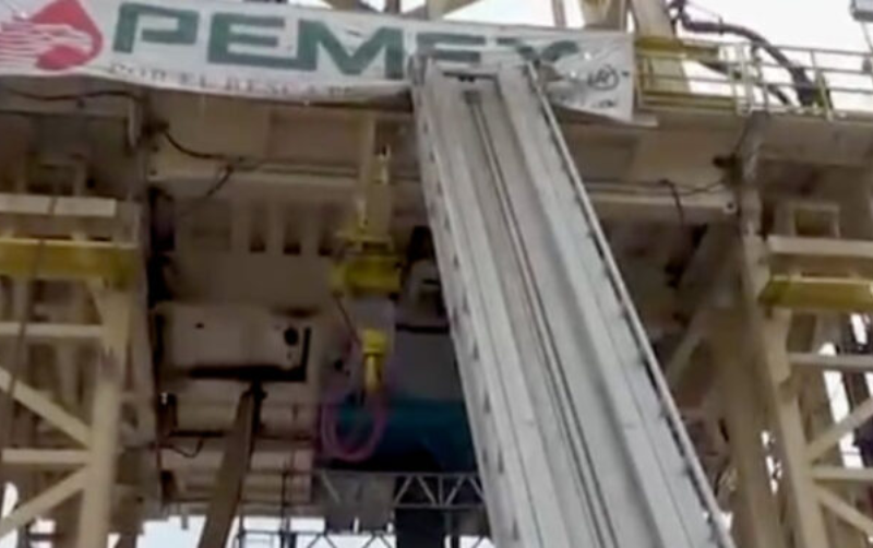 Pemex detiene perforación por falta de transporte