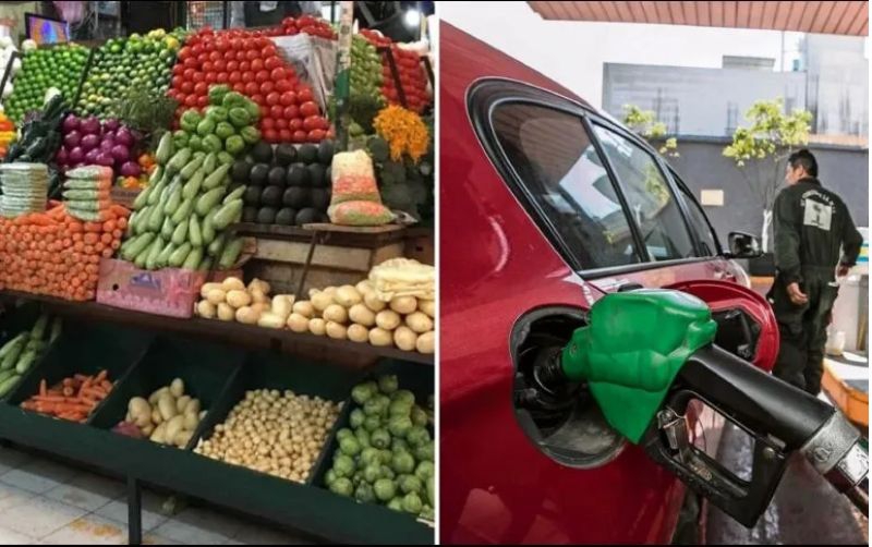 Precios de gasolina y canasta básica sufren aumento, esto cuestan