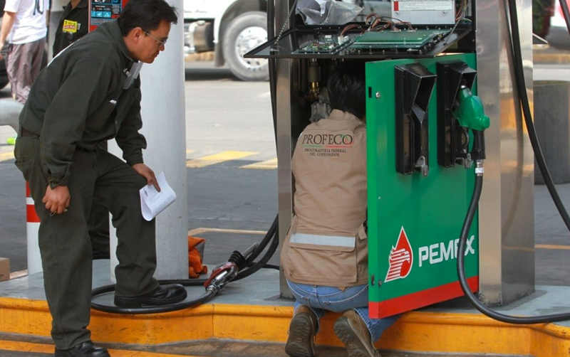 Realiza Profeco operativos especiales de verificación en 15 gasolineras de 13 estados