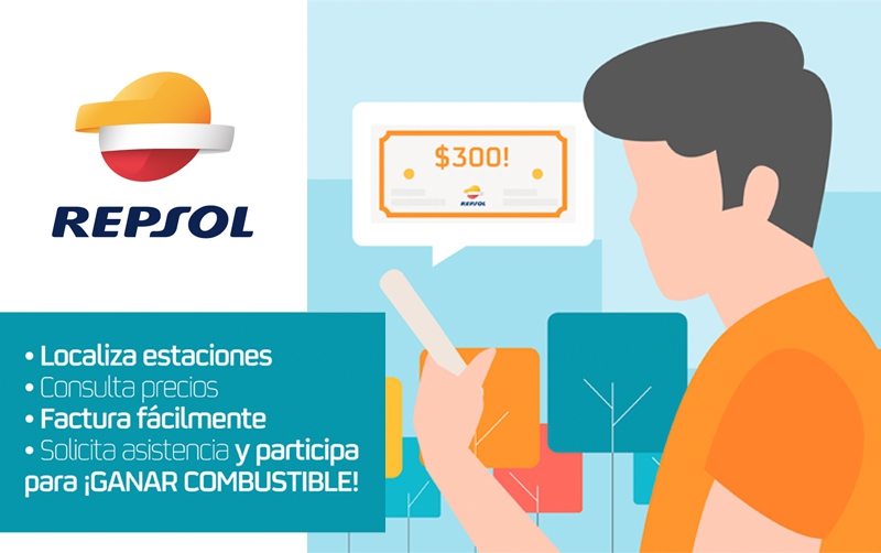 Repsol lanza app de facturación electrónica y geolocalización de estaciones de servicio
