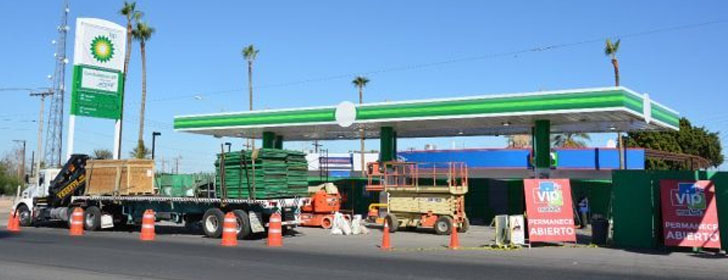 Abren gasolinera extranjera British Petroleum en Sonora