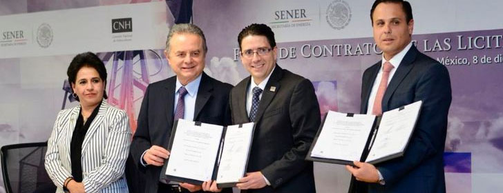 CNH firma contratos con los ganadores de las rondas 2.2 y 2.3