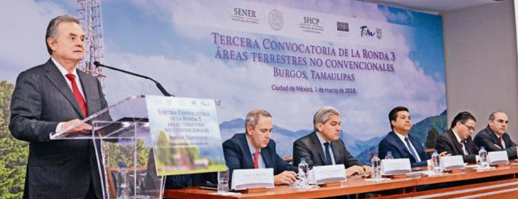 México anuncia explotación de gas y petróleo de lutitas