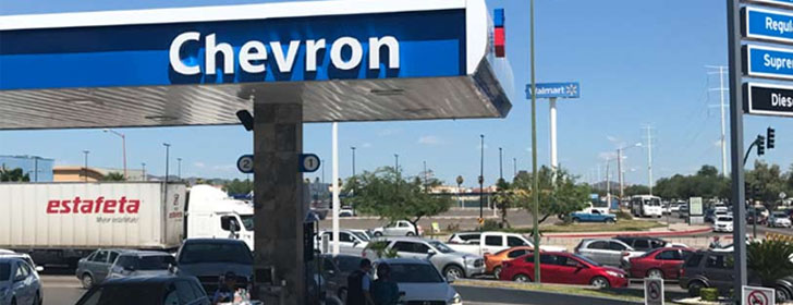 Primera gasolinera de Chevron inicia operaciones en México
