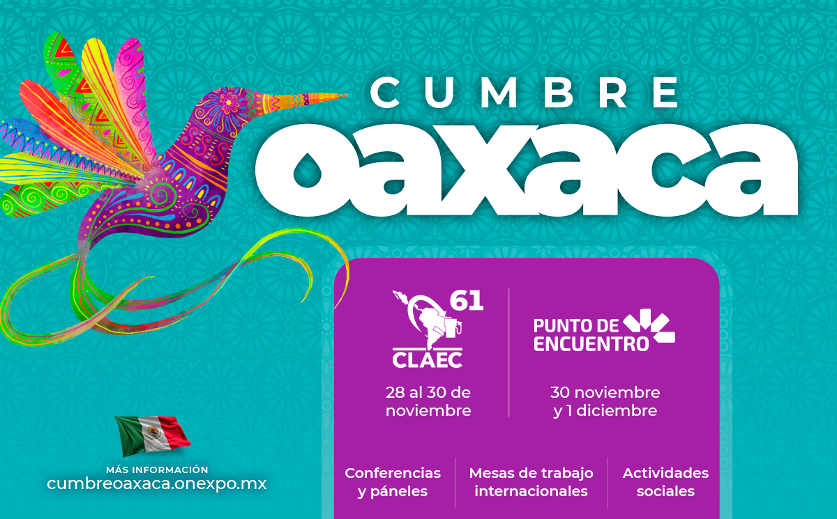 Cumbre Oaxaca 2023 | Conferencias y páneles | Mesas de trabajo internacionales | Actividades sociales